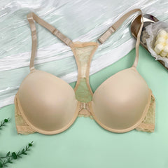 Sexy Bra Solid Underwire Stretch Lace Racer Back Bra
