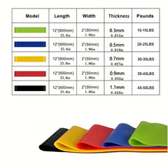 Yoga TPE Resistance Bands - Gym & Pilates Training