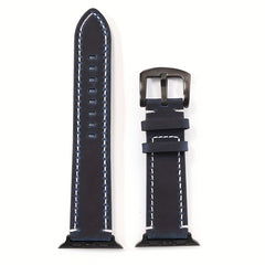 Crazy Horse Leather Iwatch Band Quick Release Retro Italian Cowhide 38-49mm