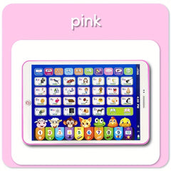Interactive Learning Toy for Kids 3 ABCs Numbers Animal Sounds Music Pink Green