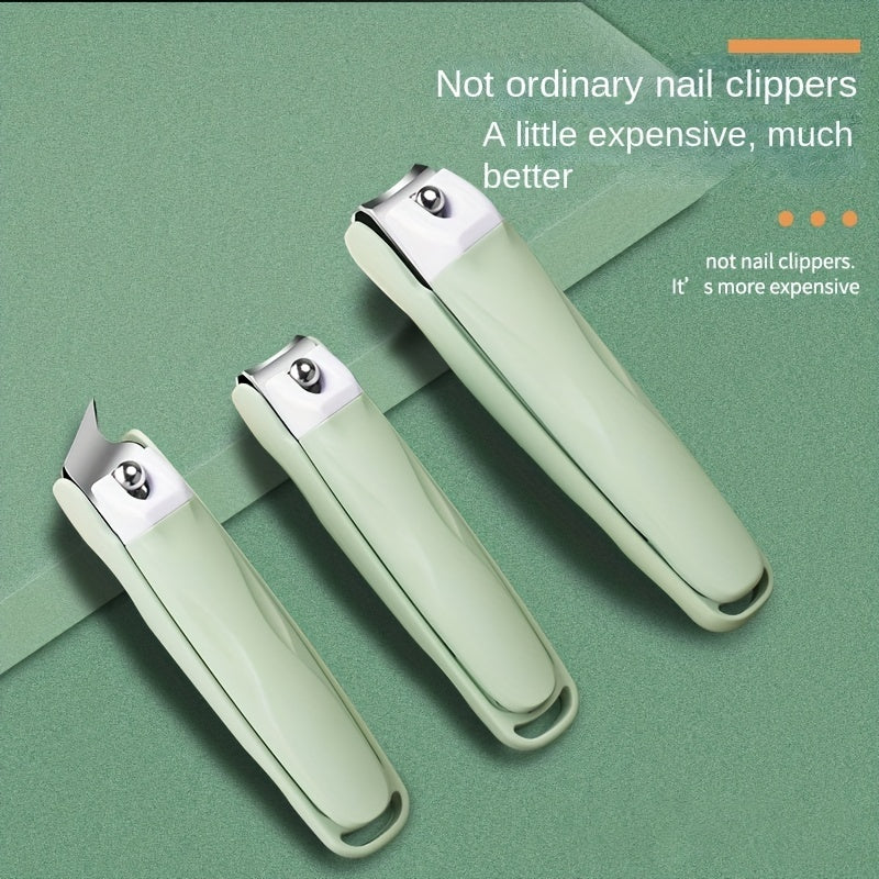 Large Stainless Steel Nail Clippers Anti Splash Design