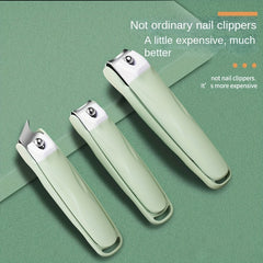 Large Stainless Steel Nail Clippers Anti Splash Design