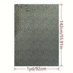 1yd Artificial Cotton Fabric DIY Clothes Dress Pants Quilt Cover Cut Size