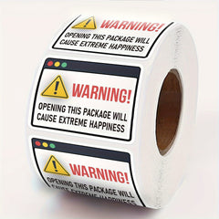500pcs Roll Happy Small Business Thank You Stickers for Mail Packaging