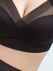 4pcs Wireless Full Coverage Bras Breathable & Comfy Women's Linger