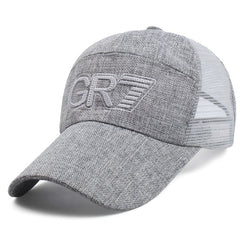 Embroidered Baseball Net Hat Sunscreen Hat