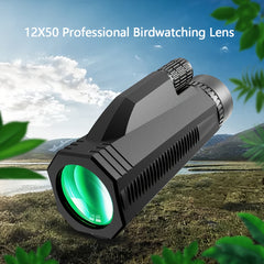 12X50 Monocular High Power Telescope For Adults