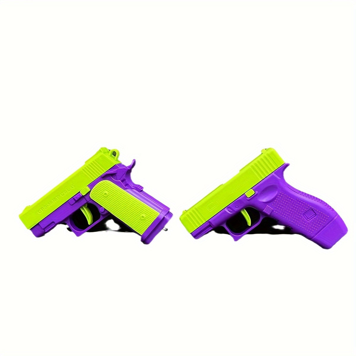 Gravity Turnip Gun Cub 1911 Mini 3D Gravity Smal Automatic Reloading Toy