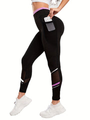 Pilates Yoga Workout Pants High Elastic Fitness Sports Leggings