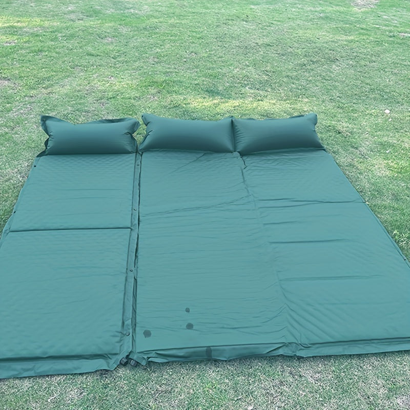 Inflatable Egg Shaped Camping Cushion, Moisture-proof Sleeping Pad