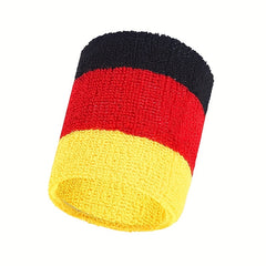 Colorful Towel Wristband Matching Sweat Absorption Anti Sprain for Sports