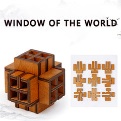 4pcs Brain Teaser Puzzle Locks Adult Party Novelty Toy Gift
