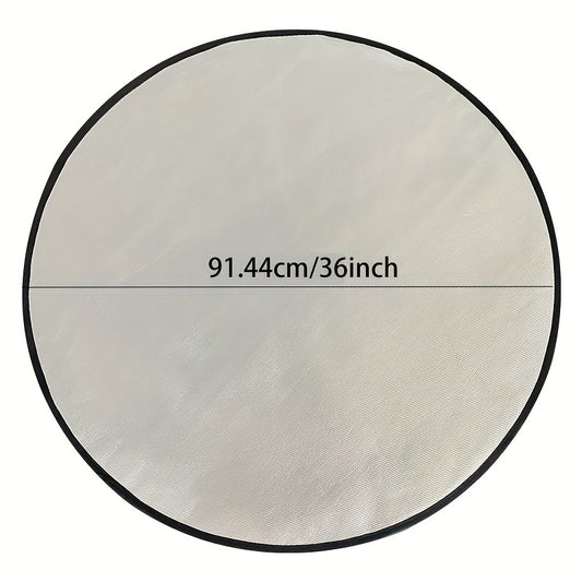Double Sided Silicone Fire Mat - Outdoor Fire Mat for Decks, Terrace
