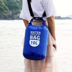 Waterproof Dry Bag for Swimming Rafting Surfing PVC Plaid Cloth Storage Bag