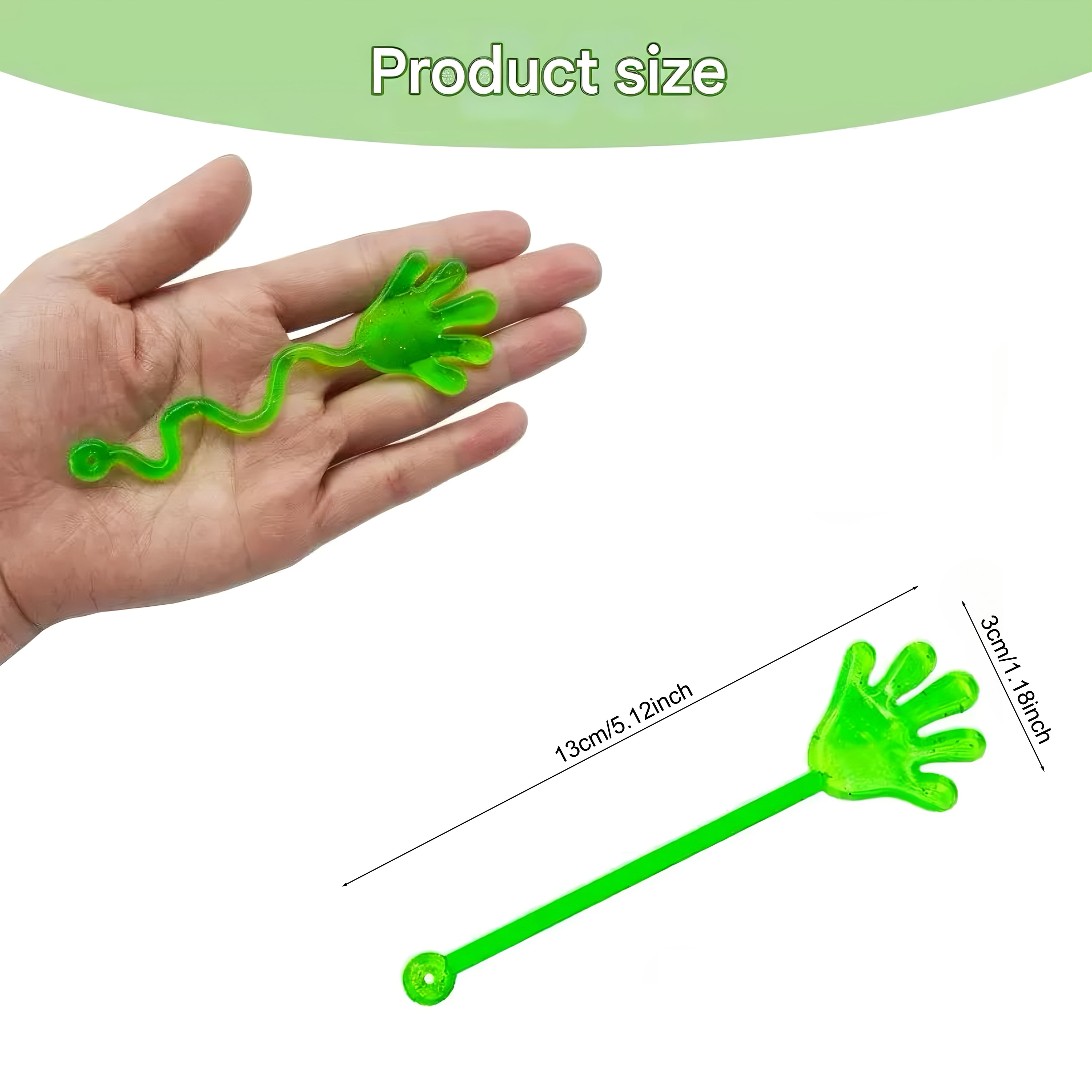 Adhesive Finger Toys Wall Climbing Game Colorful Hands Party Favors