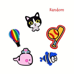 34pcs Anime Shoe Charms For Clogs Jigs Sandals PVC Shoe Decorations Accessories