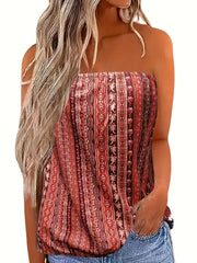 Boho Off Shoulder Top for Women