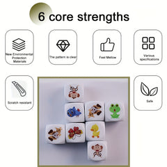2pcs Board Game Dices Fun for Family Gatherings