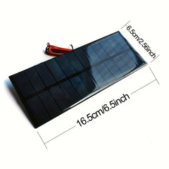 6V 250MA Solar Panel Drip Board 1.5wp With Wire