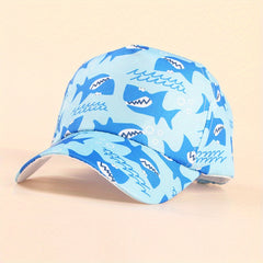 Girls Animal Embroidered Baseball Cap Adjustable Sun Hat
