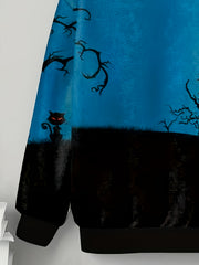 Halloween Castle Boy's Long Sleeve T-shirt