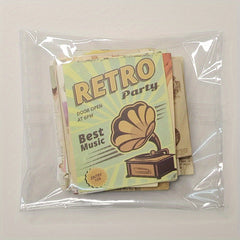 50pcs Retro Magazine Series Stickers for Notebook Luggage Phone
