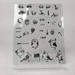 Bird Clear Stamps Scrapbooking DIY Greeting Card