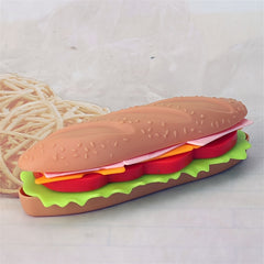 6pcs Hamburger Assembly Set Toy Kitchen Play House Simulation