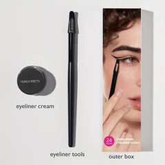 2 in 1 Eyeliner Applicator Kit with Cream