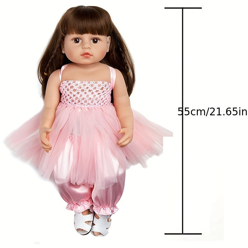 Realistic Full Body Silicone Reborn Dolls Lifelike Washable Waterproof
