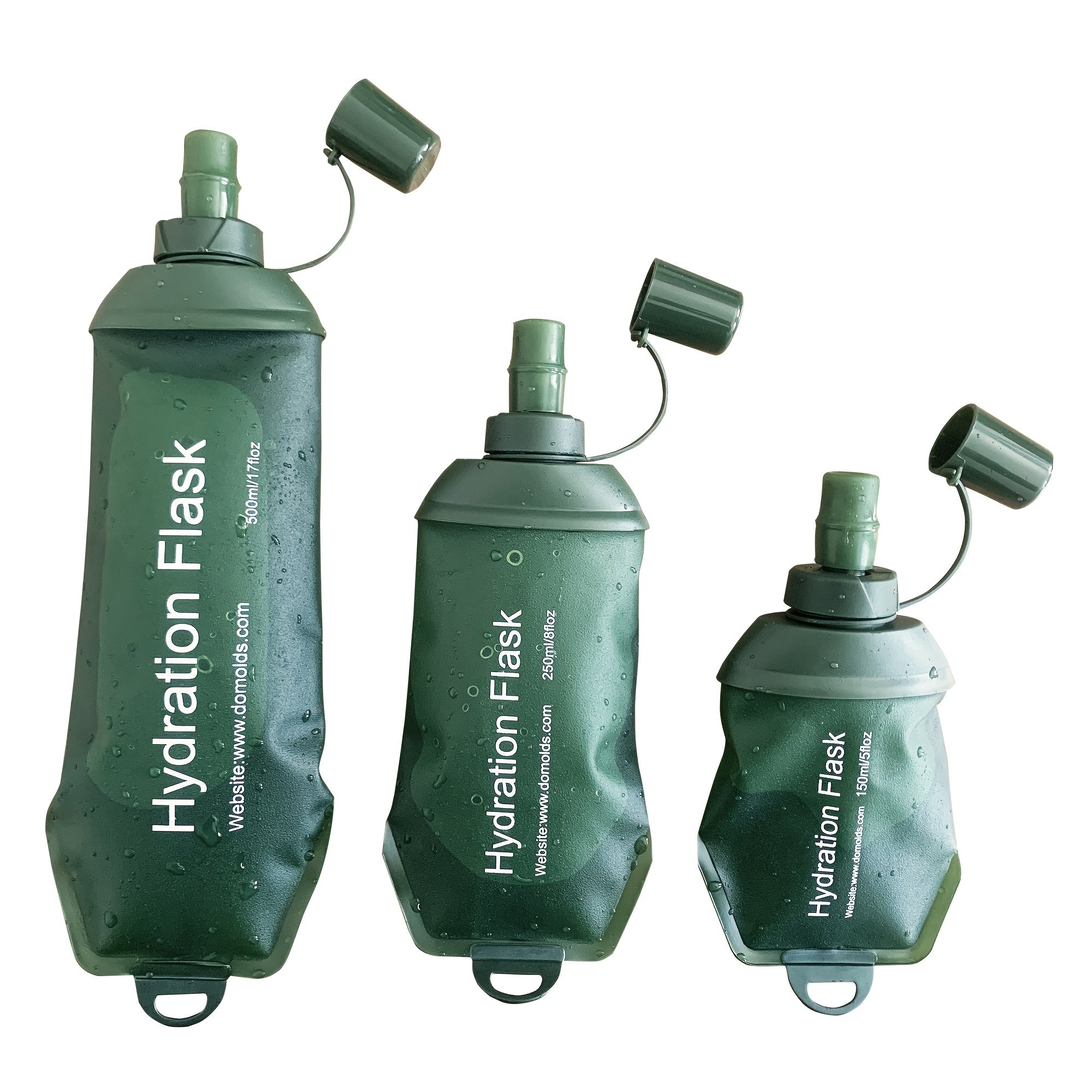 BPA Free Soft Water Bag - Outdoor Camping Water Bottle