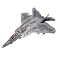 1:33 Scale F-22 Fighter Paper Craft Building Set