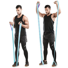 Elastic Yoga Strap for Flexibility and Strength Training