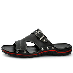 Men's Lightweight Slides Slippers Non Slip Sandals for Indoor Outdoor