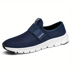 Men's Slip on Sneakers Lightweight Mesh Athletic Shoes
