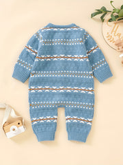 Infant Knitted Sweater Jumpsuit