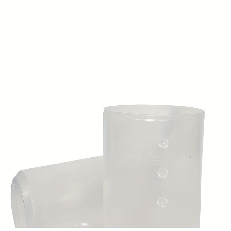 Retractable Makeup Brush Holder Clear PVC Travel Case for Women and Girls