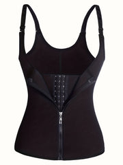 Zipper Shaping Cami Tops Waist Trainer Tummy Control Slimmer