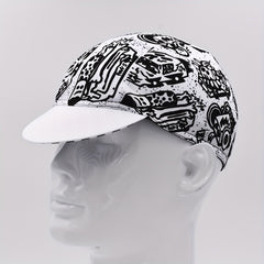 Cycling Cap Under Helmet Skull Cap Halloween Party Sun Hat Brim Cap