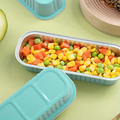 10pcs Aluminum Foil Mini Loaf Cake Pans Disposable Rectangle Baking Cups