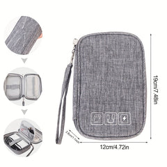 Waterproof Cable Organizer Bag for Travel Accessories