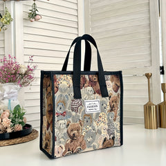 Large Capacity Toiletry Bag Travel Cosmetic Storage Bag Canvas Handbag