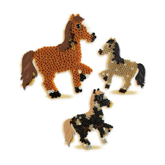 Horse Iron on Beads Kit for Kids DIY Craft Supplies