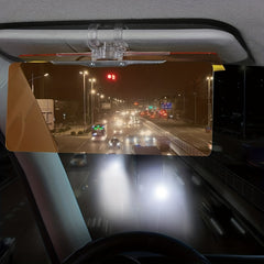 Night Anti Glare Visor 2 In 1 Sun Block Shield For Driving Goggles