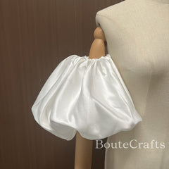Satin Bridal Gown Wedding Dress Shawl Romantic Style Breathable