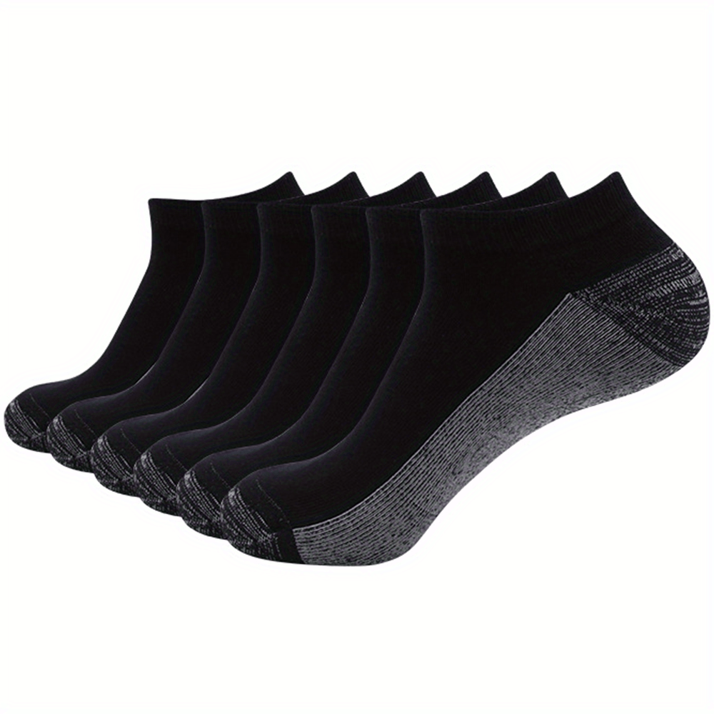 6 Pairs Compression Low cut Socks For Men & Women