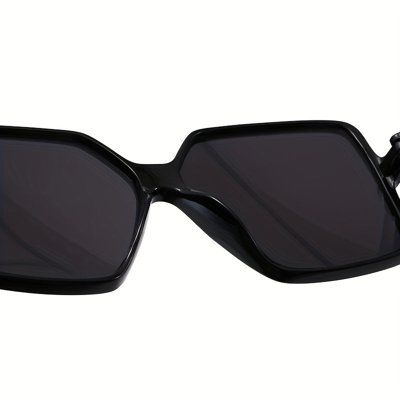 Oversized Square Sunglasses UV400 Gradient Glasses for Women Men