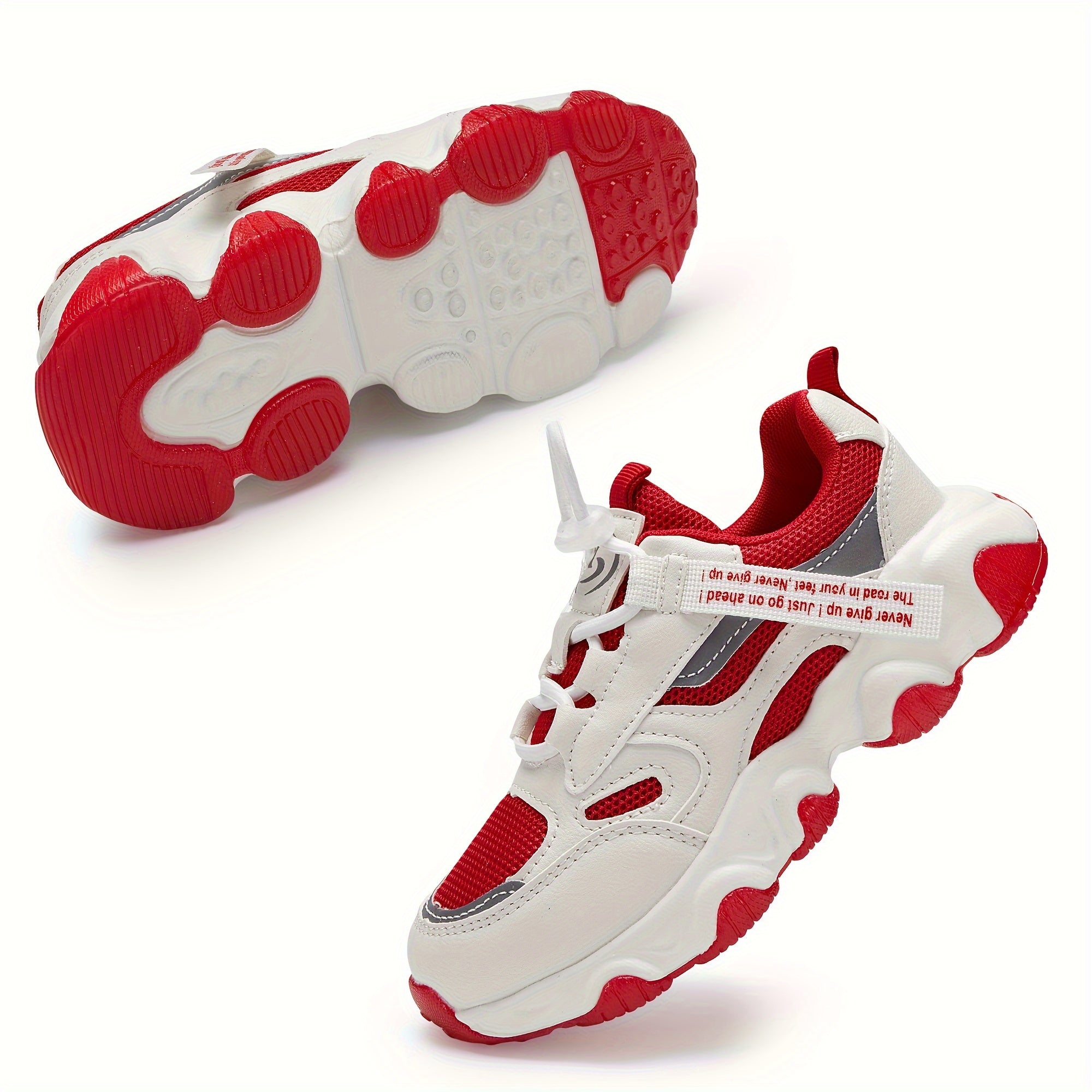 Boys Stylish Low Top Sneakers Breathable Lightweight Running Shoes