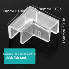 4pcs Fish Tank Corner Protection Frame Explosion-proof Reinforcement