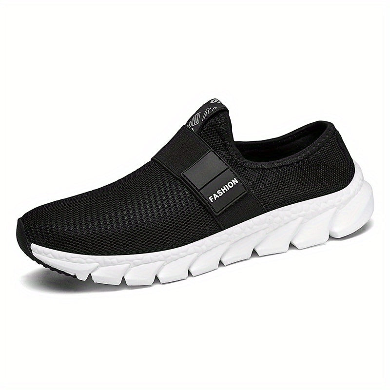 Men's Slip on Sneakers Lightweight Mesh Athletic Shoes